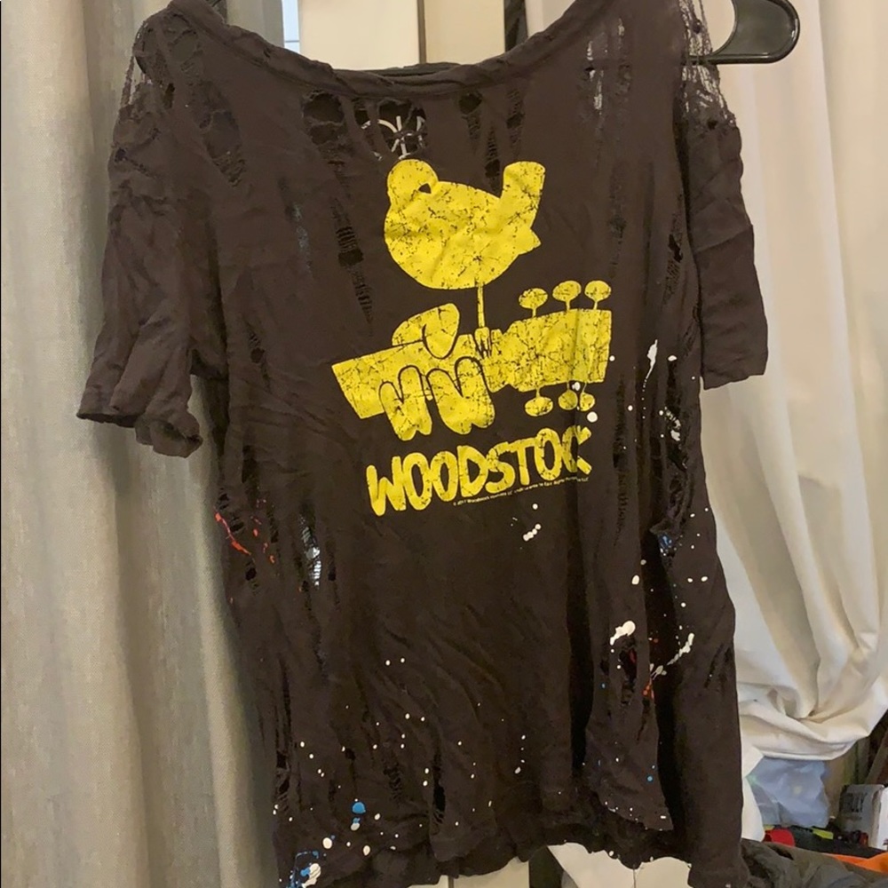 Chaser Distressed Woodstock tee